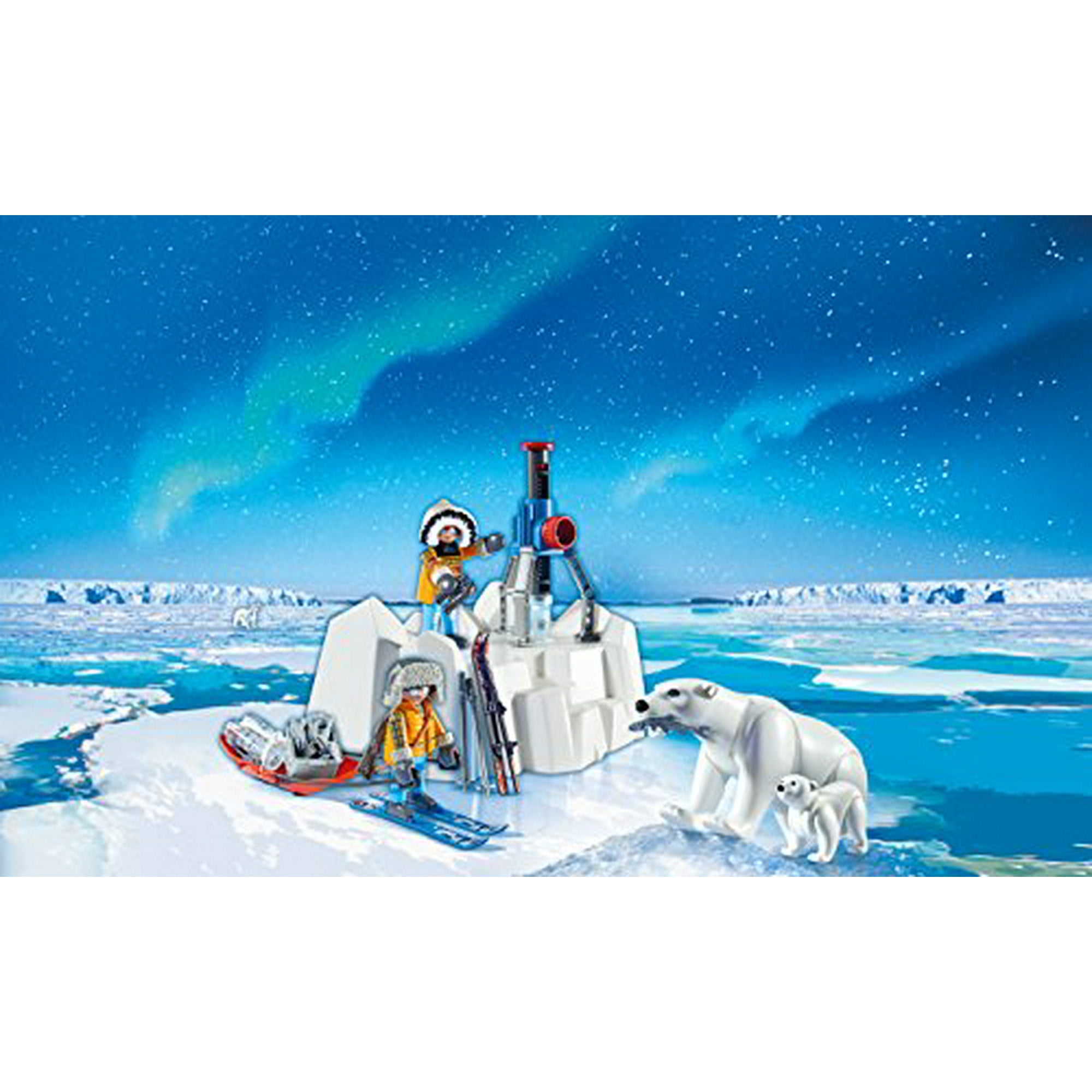 Playmobil 9056 Action: Arctic Explorers With Polar Bears
