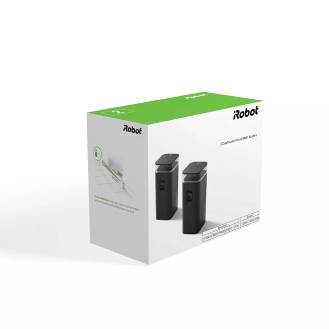 Piezas de repuesto iRobot Dual Virtual Wall, paquete de 2 unidades, Roomba 600