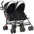 thumbnail image 4 of Topcobe Foldable Twin Baby Double Stroller Ultralight Umbrella Kids Stroller, Toddler Stroller, Baby Wagon-Black, 4 of 8