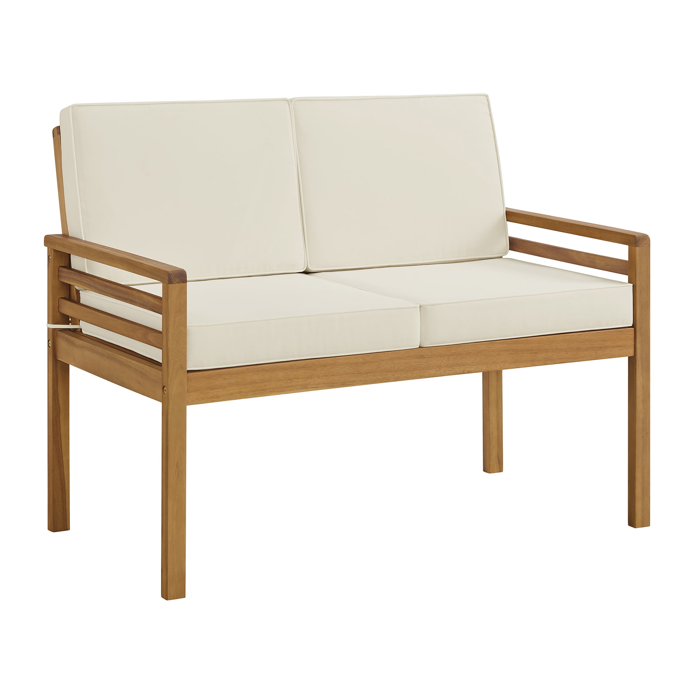 Alaterre Furniture Okemo Acacia Wood Outdoor Couch