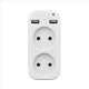 thumbnail image 2 of 2X Adaptador de Enchufe USB de Pared de Corriente Doble para Carga de TeléFono Puerto USB Doble 5V 2A de Corriente USB Enchufe de la UE, 2 of 5