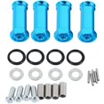 thumbnail image 2 of 8X Aluminio 12mm Hex Hub 24mm Adaptador de Extensión Espaciador de Rueda Ampliador para 1/18 A959 Piezas de Actualización Fit A949 A969 A979 RC Car,Azul, 2 of 5