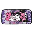 thumbnail image 1 of Mochila Sanrios Kuromi para niños y niñas, Juego de 3 piezas, bolso de hombro, estuche para lápices, mochilas escolares de gran capacidad, el mejor regalo, 1 of 4