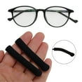 thumbnail image 2 of Unique Bargains 2 Pair Eyeglass Temple Tips High Elasticity Pattern Anti-slip Ear Hooks 2.17" L Black, 2 of 5