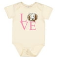 thumbnail image 3 of Inktastic Kiniart Doodle Love Boys or Girls Baby Bodysuit, 3 of 5