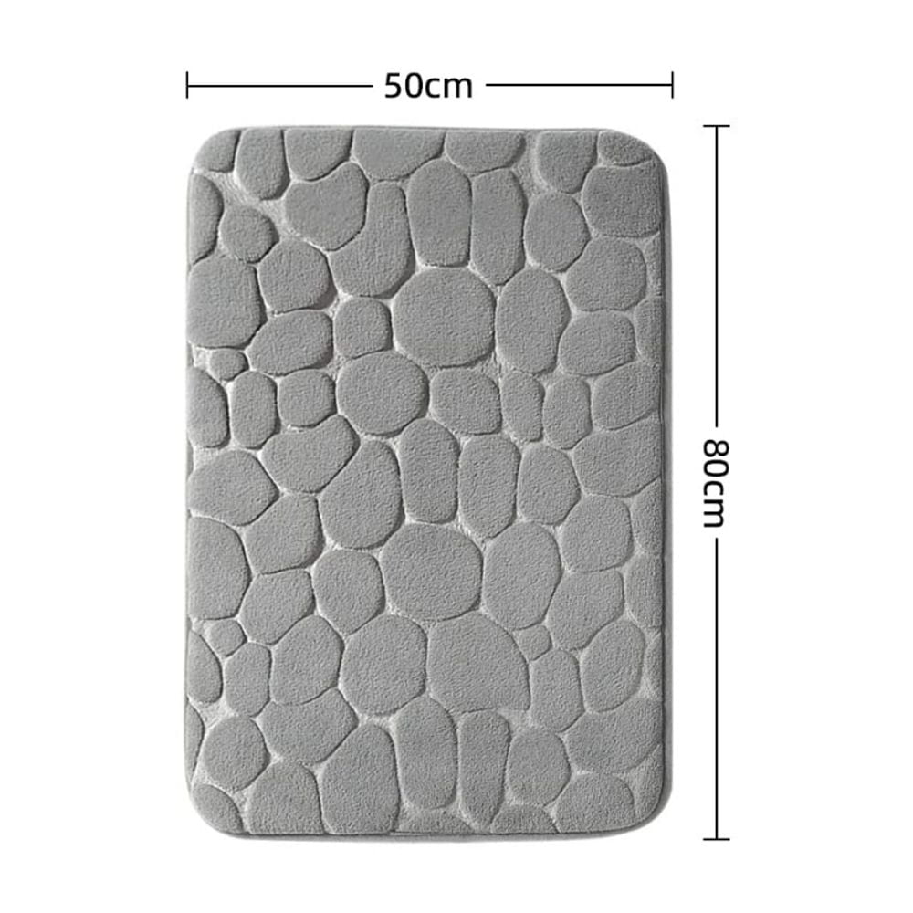 1 stuk woonkamer tapijt grijs 50*80CM (SBR onderkant)
