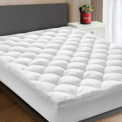 Details about   Extra Thick Mattress Topper Cooling Mattress Pad Deep Pocket Breathable Soft USA 