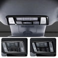 thumbnail image 4 of Black Car Interior Front Reading Light Lamp Cover Trim Sticker For N, 4 of 9