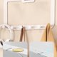 thumbnail image 2 of Six Hooks Door Hooks Creative Simple No Trace Nail-Free for Home Decoration, 2 of 5