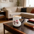 thumbnail image 4 of Heart-Shaped Color Changing Magic Ceramic Mug Funny Color Changing Coffee Cup with Handle That Reveals Surprise Design When Filled with Hot Beverage Romantic Gift for Couples, 4 of 8