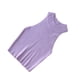 thumbnail image 3 of Minnieouse Chaleco Casual moda femenina sólido sin mangas Sexy chalecos transpirable alta elasticidad camiseta sin mangas ropa mujer Prendas para la parte del cuerpo Púrpura, 3 of 6