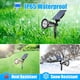 thumbnail image 2 of [2 Pack] LED Solar Floodlight, 4 LED Solar Lamp, Waterproof Outdoor Garden Lamp, Security Lighting Landscape Light for Chrismas Tree, Fence, Patio, Pa, 2 of 5