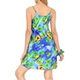 thumbnail image 4 of HAPPY BAY Women's Spaghetti Strap Nightgown Slip Dress 10-12 Jade-AC996, 4 of 4