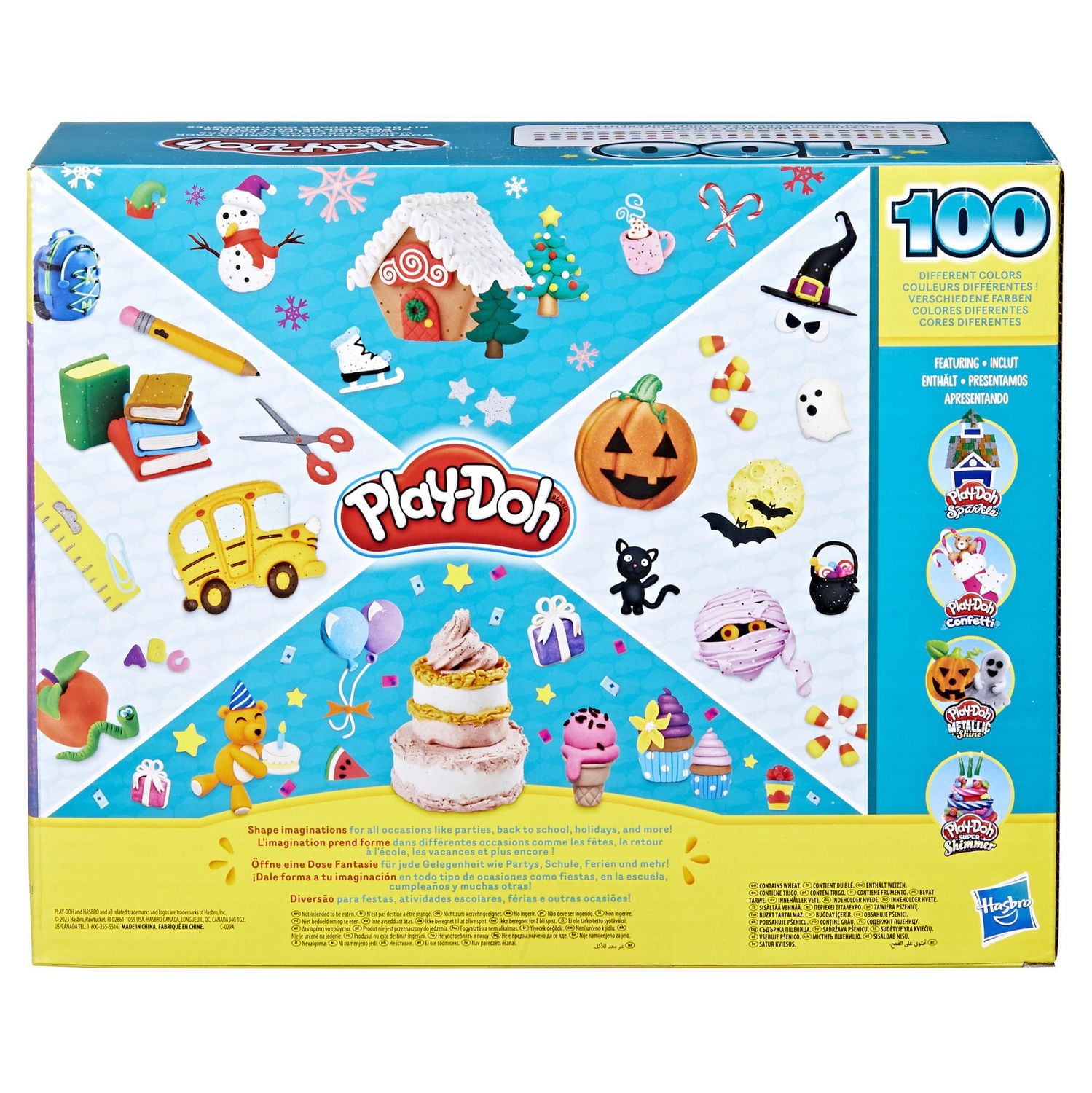 Play-Doh Wow 100 Compound Variety Pack, Ages 3 years and up