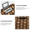 thumbnail image 3 of Pofeuu Argyle of brown Print Luggage Suitcase Cover Protector Luggage Washable Covers Aesthetic for 18/24/28/32 inch Luggage（No luggage included）-Large, 3 of 7