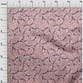 thumbnail image 3 of oneOone Cotton Poplin Medium Pink Fabric Florals Sewing Craft Projects Fabric Prints By Yard 56 Inch Wide, 3 of 4