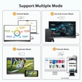 thumbnail image 4 of Monitor portátil QQH Z12-3 15.6" FHD 1080P USB-C HDMI, 4 of 9