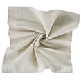 thumbnail image 3 of Fennco Styles Farmhouse Neutral Striped 100% Pure Cotton Cloth Napkin 20 x 20 Inch Set of 4 - Beige, 3 of 3