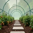 thumbnail image 2 of GOJOOASIS Outdoors Heavy Duty 15 x 7 x 7 FT Portable Greenhouse with 8 Ventilated Screen Windows & Rolling Zipper Door, 2 of 9