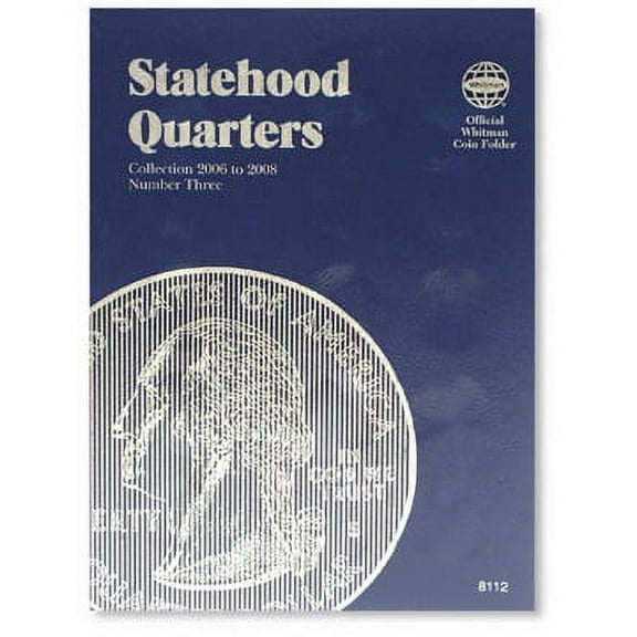 Statehood Quarters Vol.3 2006-2008 Coin Folder