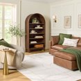 thumbnail image 5 of Better Homes & Gardens Juliet Arch Open Bookcase, Walnut Finish, 5 of 10