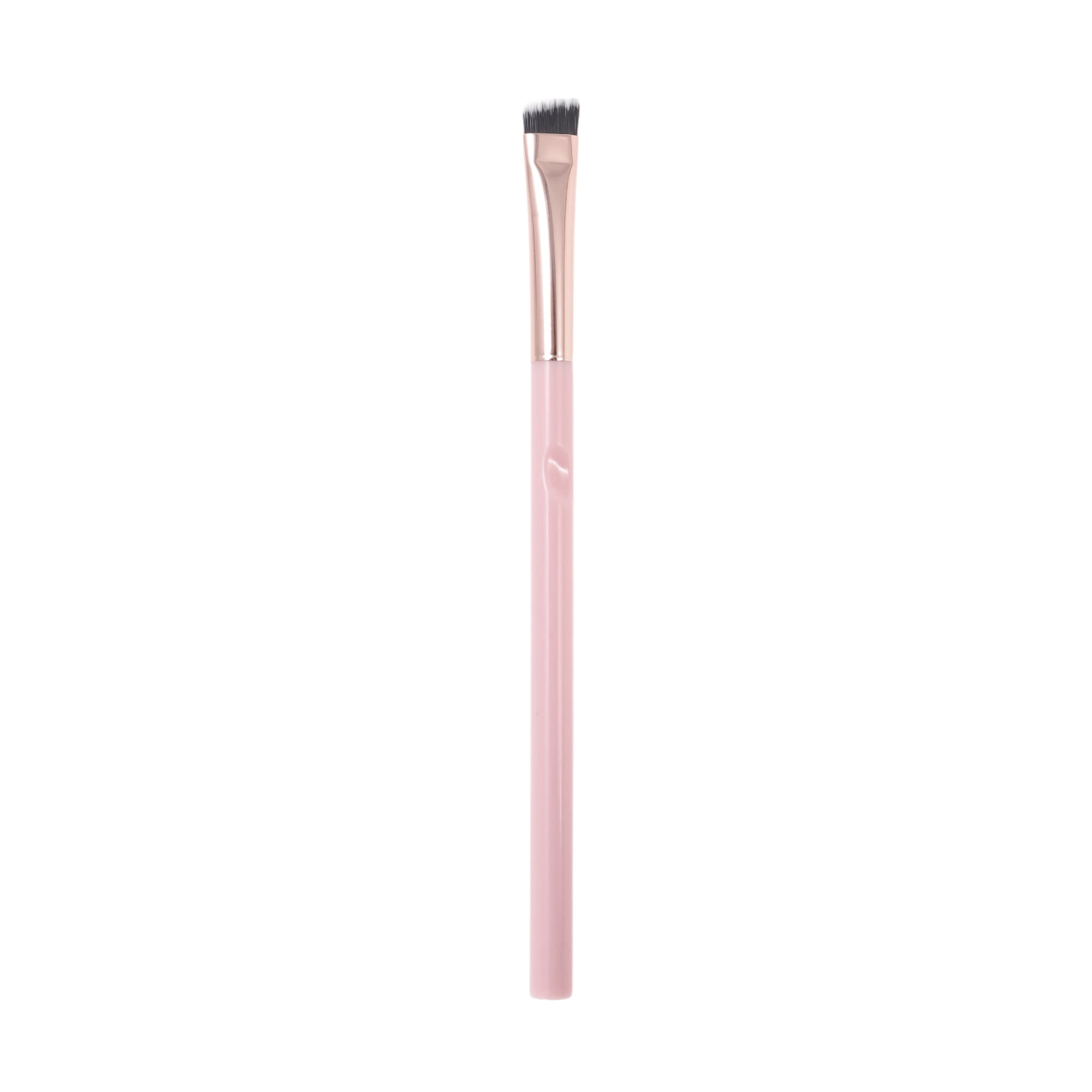 Unique Bargains 1 Pc Durable Angled Eyebrow Brush Pink