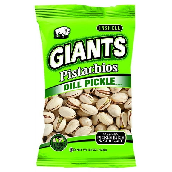 (Price/Case)Giant Snack 51650 Giants Pistachios Dill Pickle 8-4.5 Ounce