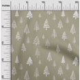 thumbnail image 2 of oneOone Cotton Poplin Light Olive Green Fabric Tree Quilting Supplies Print Sewing Fabric By The Yard 56 Inch Wide, 2 of 6