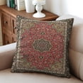 thumbnail image 4 of Chic 16x16 Inch Boho Flower and Modern Paisley Floral Throw Pillows - Set of 2 Vintage Decorative Pillowcases, 4 of 7