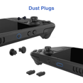 thumbnail image 4 of Dust Cover Kit Accessories for Steam Deck - Vent Filter PVC Dust Proof Mesh Case, Silicone Dust Plugs, Thump Grip Caps, Trackpad and Back Buttons Protect Sticker Compatible with Steam Deck, 4 of 11