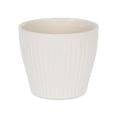 thumbnail image 2 of Maceta grande de cerámica blanca Currula de Planter Cheung, 2 of 4