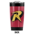 thumbnail image 2 of Batman Robin Logo Stainless Steel Tumbler 20 oz Coffee Travel Mug/Cup, Vacuum Insulated & Double Wall with Leakproof Sliding Lid | Great for Hot Drinks and Cold Beverages, 2 of 7