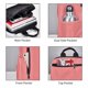 thumbnail image 3 of Disketp Red And White Stripes Mochila Ligera e Impermeable, Mochila de Día Resistente para Viajes, Senderismo y Uso Diario para Hombre y Mujer, 3 of 7