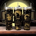 thumbnail image 3 of Oogie Boogie Man Nightmare Tumbler 40oz, Jack Skellington Engraved Tumbler, Nightmare Before Christmas Tumbler, Xmas Drinkware Tumbler, 3 of 3