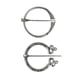 thumbnail image 1 of Broche Chal Abrigo Bufanda Yuyangstore 2x Joyería Medieval antigua, 1 of 8