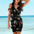 KEJIG Plus Size Mini Dress Women's Summer Dresses Casual Corset Dresses