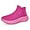 Pink, variant on Breathable Knit Fur Lined Winter Work Gym Trainers Sneakers for Women and Men Stylish