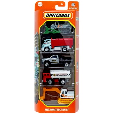 Matchbox MBX Construction III Diecast Vehicle 5-Pack