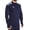 Peacoat/Puma White, variant on Men's Puma 657236 Teamliga 1/4 Zip Long Sleeve Shirt (Smoked Pearl/White 3XL)