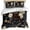 Black White Brown, variant on 3 Piece Vintage Black Floral Duvet Cover Set California King,Microfiber Comforter/Quilt Cover with Corner Ties and 2 Pillowcases,Spring Seasonal Botanical Blooms Soft Bedding with Zipper Closure