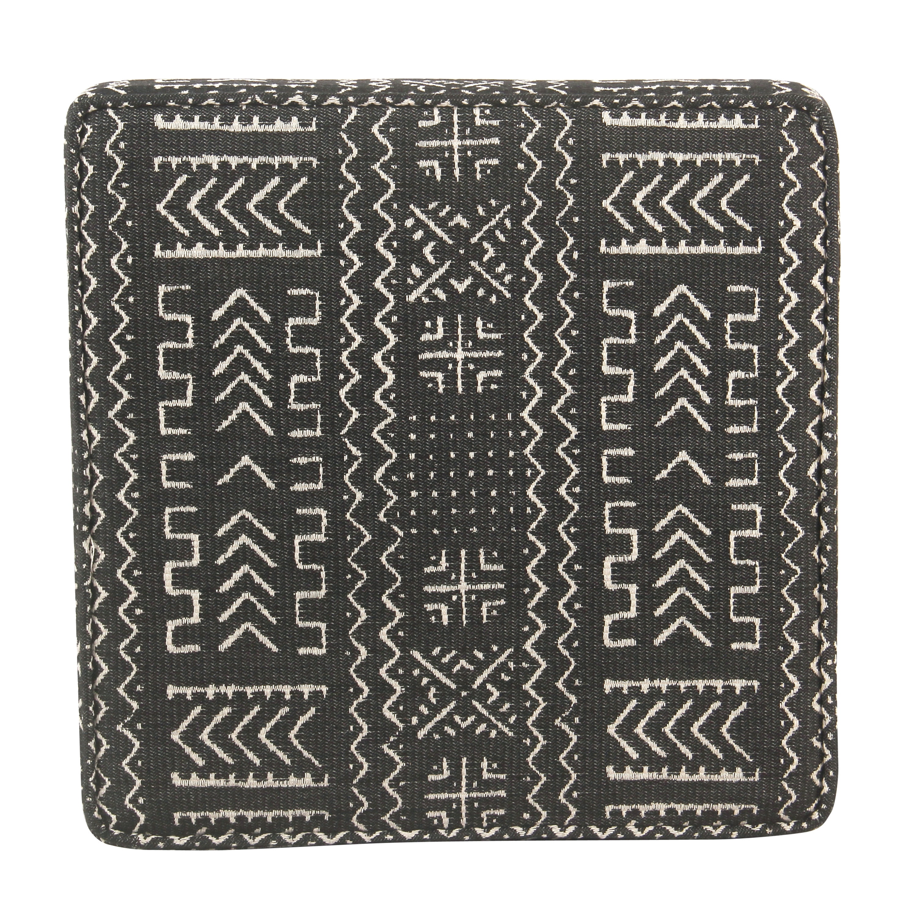 HomePop Square Ottoman with Lift Off Top