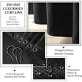 thumbnail image 4 of 24 PCS Purple Bathroom Accessories Set with Shower Curtain and Rugs, Bathroom Sets with Extra Soft and Absorbent Bath Rugs Shower Curtain Bathroom Accessory for Bath, 4 of 9