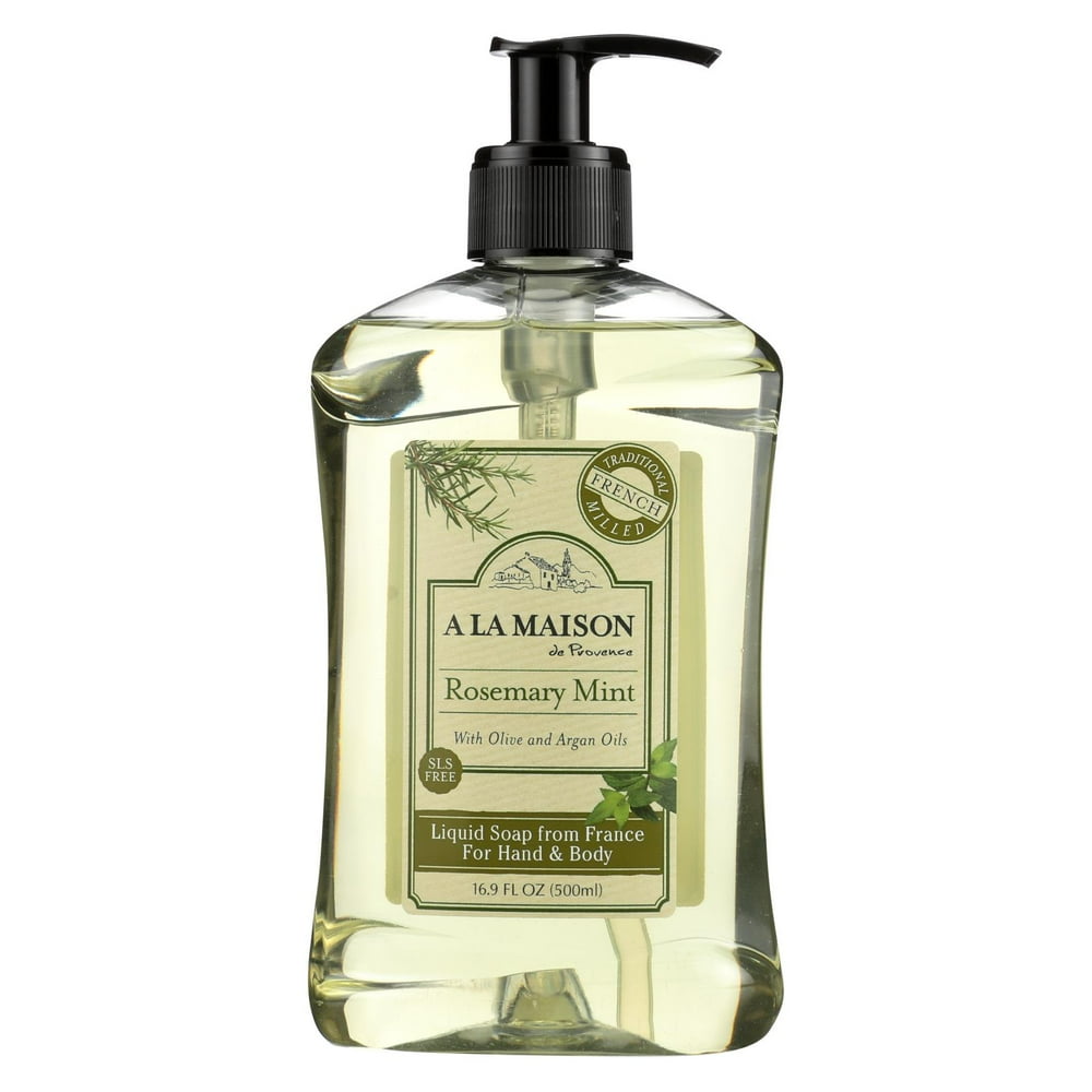 A La Maison French Liquid Soap Rosemary Mint 16.9 fl oz