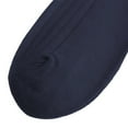 thumbnail image 4 of JJHGVB Crew Socks Cotton Socks Autumn Winter Men's Mid Tube Solid Color Cotton Business Socks Winter Socks Navy M, 4 of 4