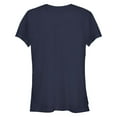 thumbnail image 2 of Junior's Snow White and the Seven Dwarfs Cartoon Song  Graphic Tee Navy Blue 2X Large, 2 of 2