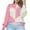 Pink, variant on LYXSSBYX Women Fall Sweaters for Women 2022 Hot Sale Clearance Women's Casual Long Sleeve Loose O-Neck Heart Pattern Sweater Pullover