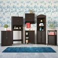 thumbnail image 4 of Ellsworth Floor Cabinet with Side Shelves, 4 of 9