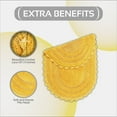 thumbnail image 6 of Better Trends 20" x 32" Oval Shape Bath Mat 100% Cotton Bathroom Rug Water Absorbent Bath Rug Machine Washable (Yellow) Lilly Crochet Collection, 6 of 6