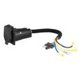thumbnail image 1 of Curt Hitch 57184 Trailer Wiring Connector Adapter  4 Way Flat To 7 Way Blade; With Lead Wires, 1 of 2