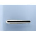 thumbnail image 4 of Rio Kitchen 12 cu ft Bottom Freezer Retro Double Door Refrigerator, Blue, 4 of 5